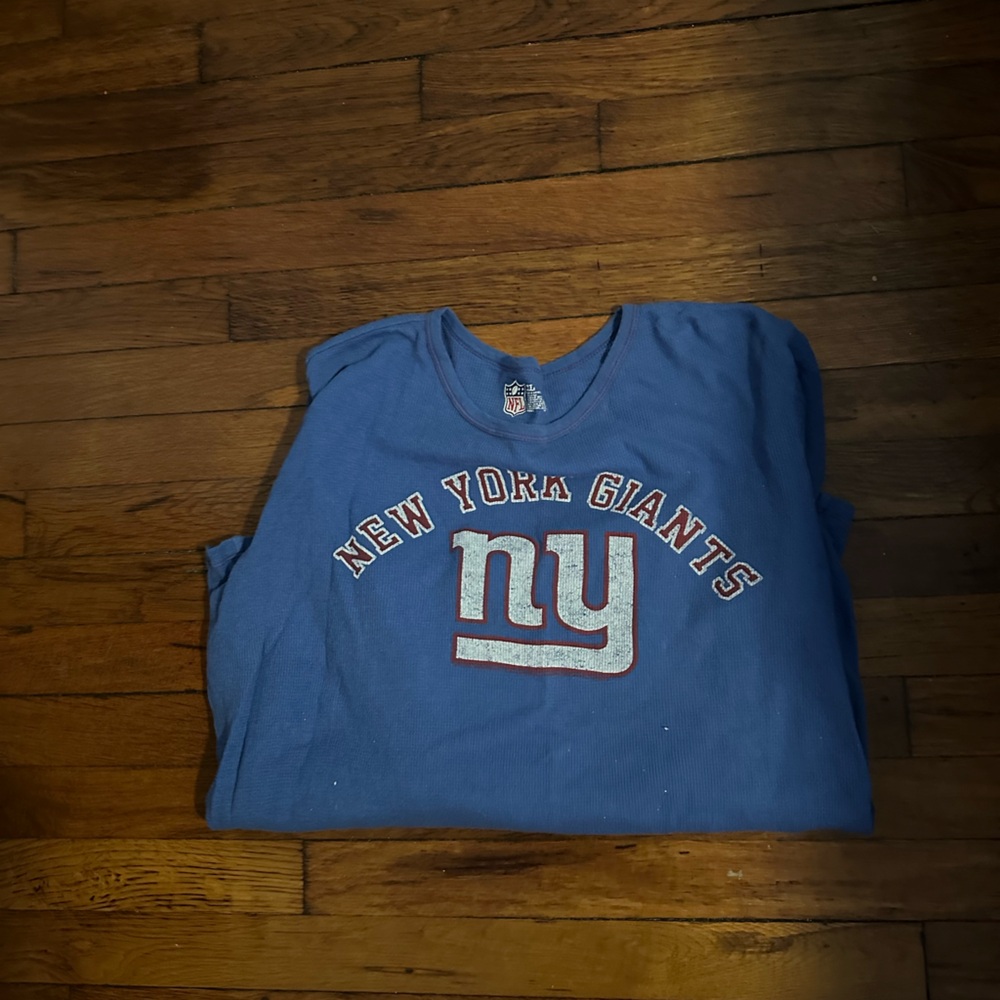 NFL New York Giants Royal Blue Graphic Tee